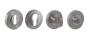 Preview: ProGriff TD-Bastian auf Rosette–Chrom/Nickel matt